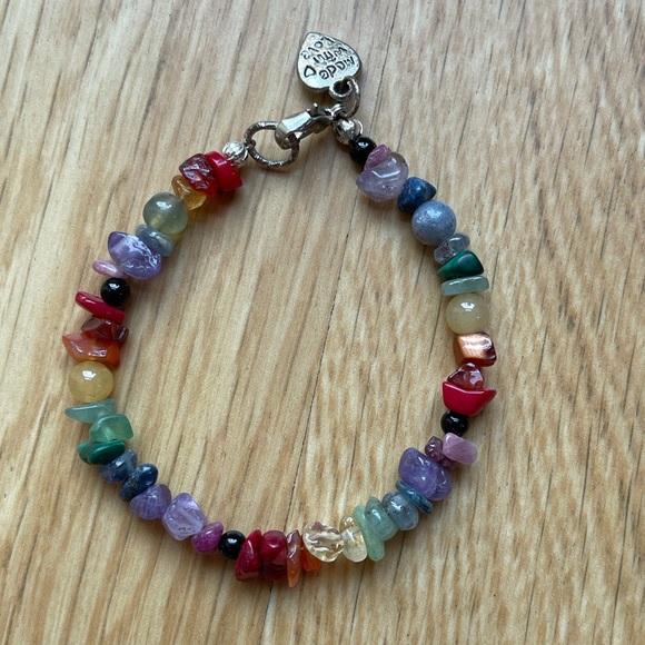 Chakra bracelet with Natural stones Reiki infused - Picture 4 of 10